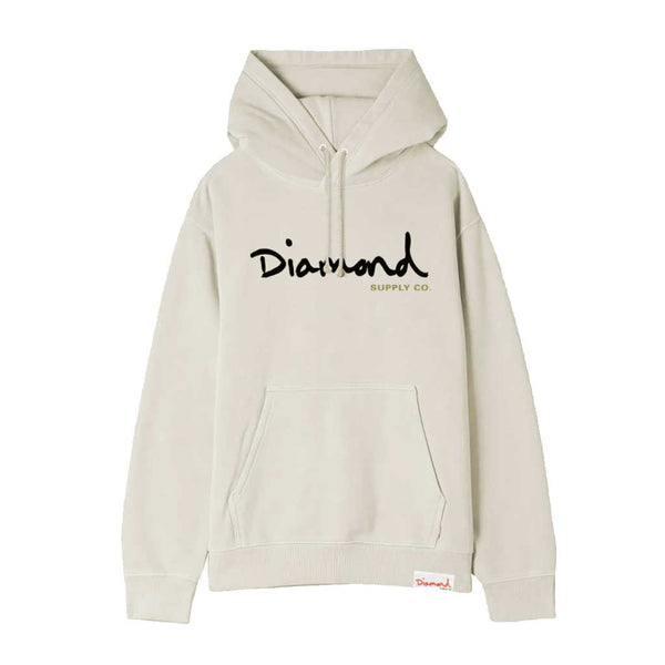 Diamond OG Script Earth Pack Hoodie - Sand