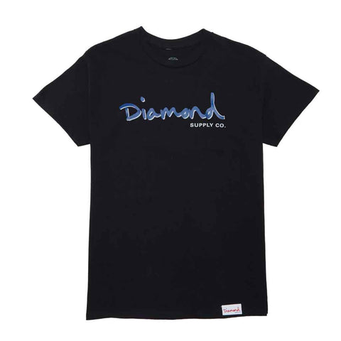 Diamond Outline Tee - Black