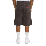 Dickies 958 Loose Short Jean 13inch - Dark Brown Back