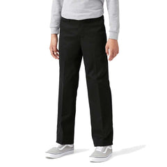 Dickies Boys Flexwaist Flat Front Pant - Black
