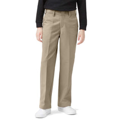 Dickies Boys Flexwaist Flat Front Pant - Desert Sand