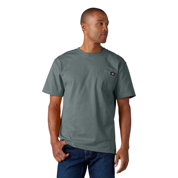 Dickies Heavy Weight Crew Pocket Tee - Smoke Blue