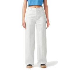 Dickies Women's Wide Leg Work Pant - Stone Cloud