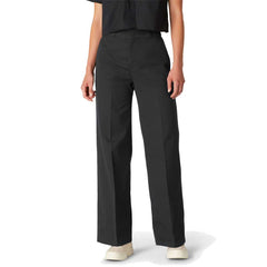 Dickies Women's Wide Leg Work Pant - Stonewash Black