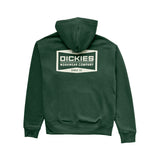 Dickies Bolivar Fullzip Hoodie - Pine Green Back