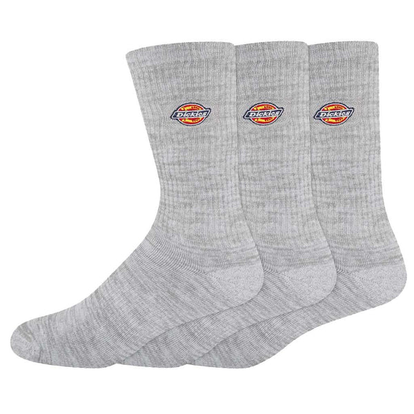 Dickies Icon Embroiderd Crew Socks - Gray