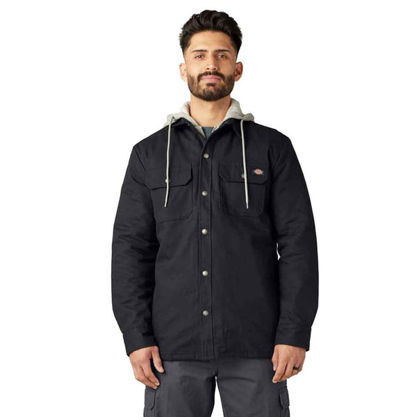 Dickies Icon Hooded Duck QLTD Jacket - Black