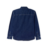 Dickies Mechanic L/S  Denim Shirt - Dark Indigo Back