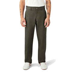 Dickies x Spitfire Double Knee Pant - Olive Green Front