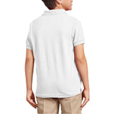 Dickies Youth Pique Polo Shirt - White2