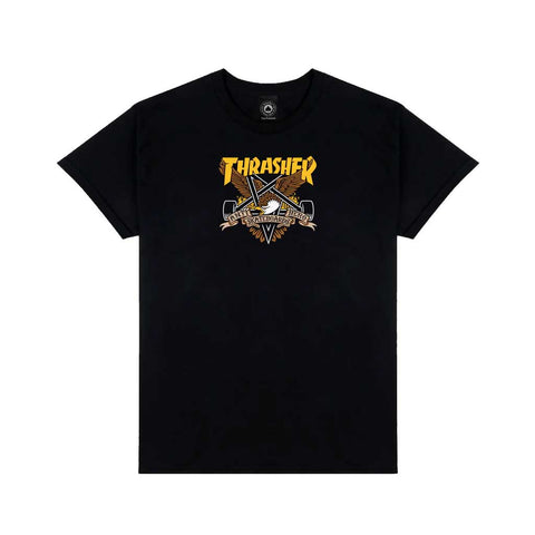 Thrasher x Anti Hero Eaglegram S/S Tee - Black