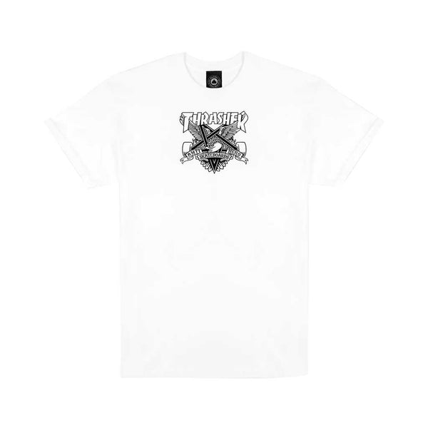 Thrasher x Anti Hero Eaglegram S/S Tee - White