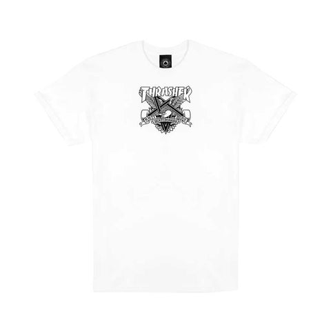 Thrasher x Anti Hero Eaglegram S/S Tee - White