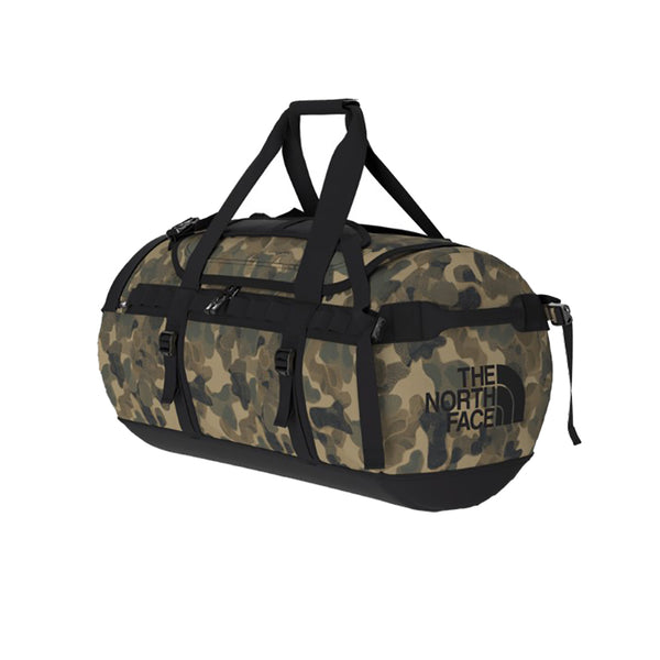 The North Face Base Camp Duffel M - Utility Brown Camo Texture Small Print/TNF Black-NPF 55G