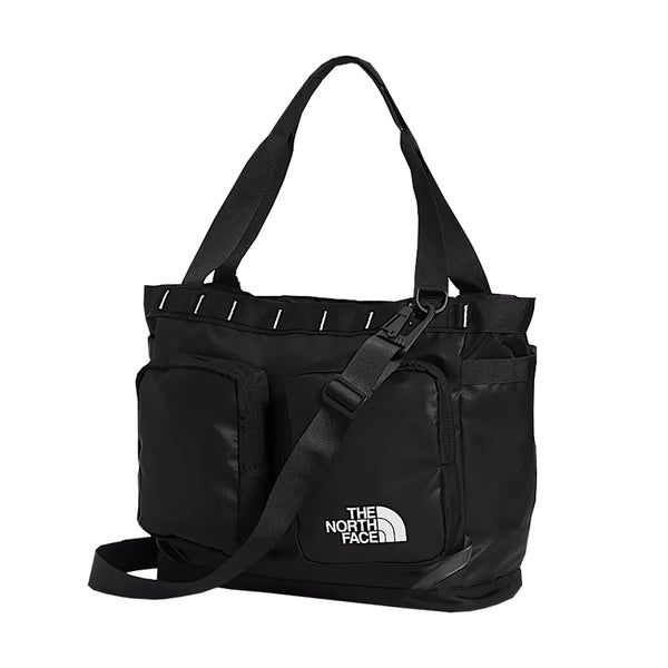 The North Face Base Camp Voyager Tote - TNF Black/Asphalt Grey -Front-