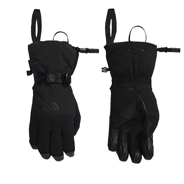 The North Face Montana Leather Waterproof Gloves - TNF Black/TNF Black Heather