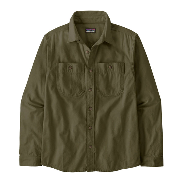 Patagonia Point Reyes Canvas Shirt - Basin Green