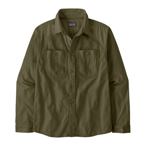 Patagonia Point Reyes Canvas Shirt - Basin Green