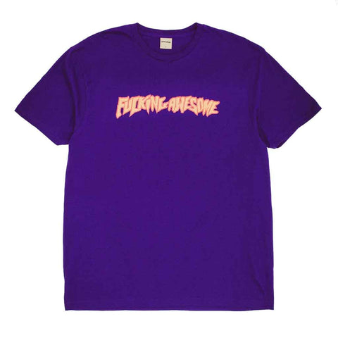 Fucking Awesome 2025 Stamp Logo S/S Tee - Purple