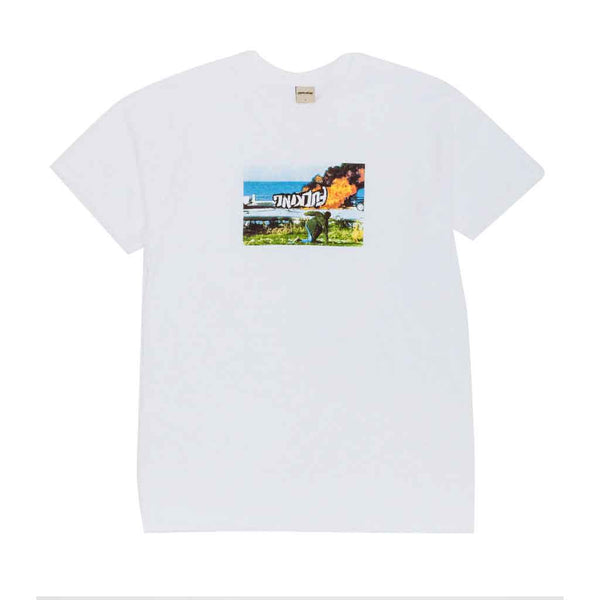 Fucking Awesome Car Burn S/S Tee - White