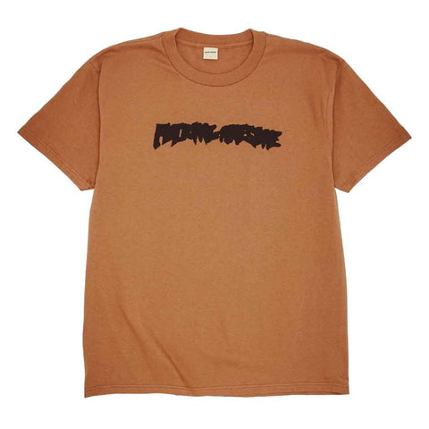 Fucking Awesome Ink Trap Stamp Logo S/S Tee - Brown