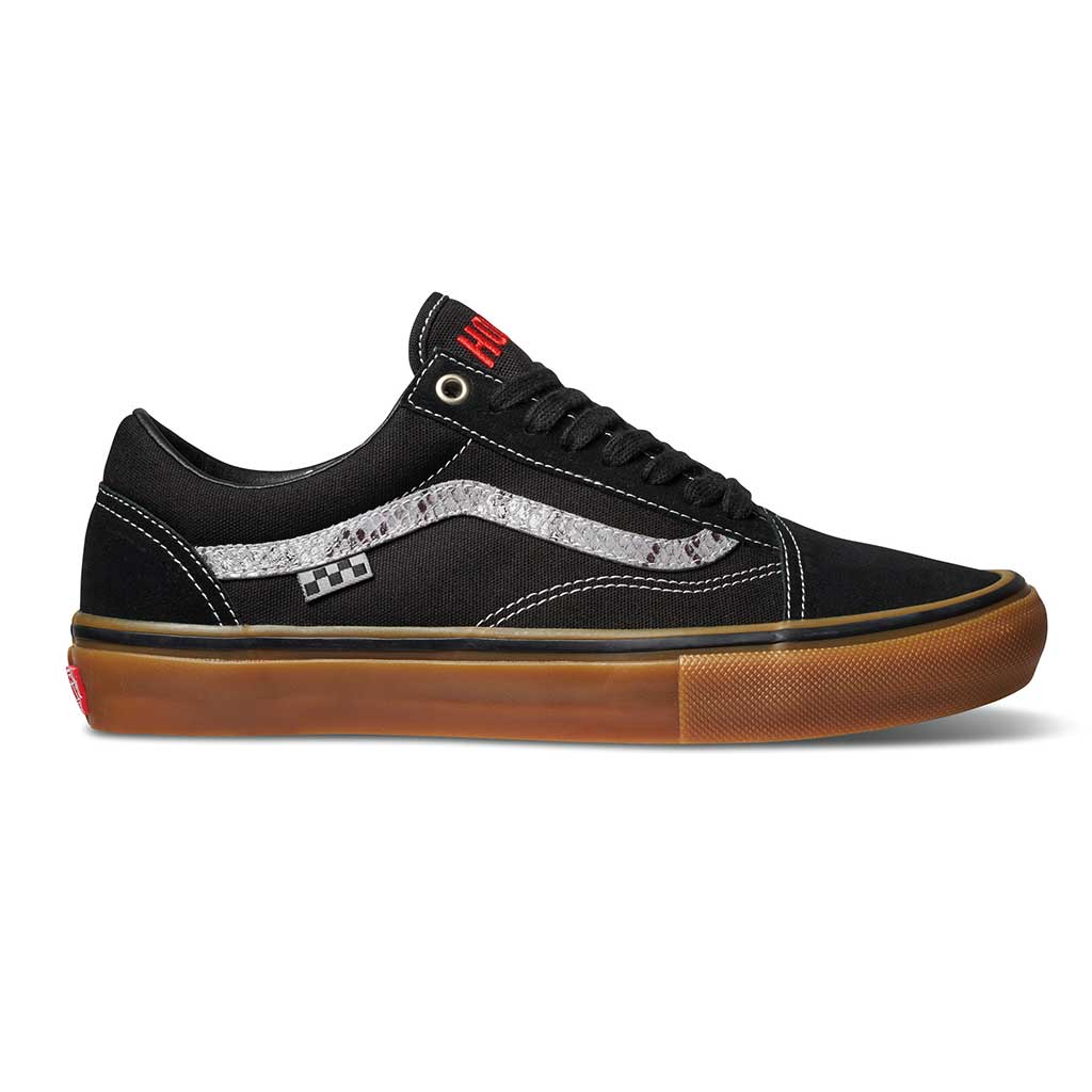 Vans x Hockey Skate Old Skool Black/Snake Skin - Main Image