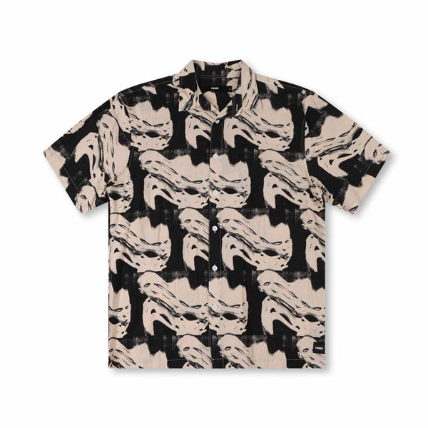 Former Distort S/S Woven Shirt - Bone