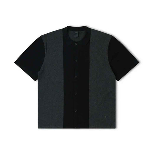 Former Marilyn Knit S/S Shirt - Black Charcoal