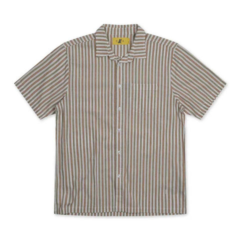 Former Reynolds Striped S/S Shirt - Ochre