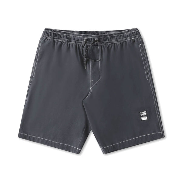 Former Swans 18" Swim Trunk - Black