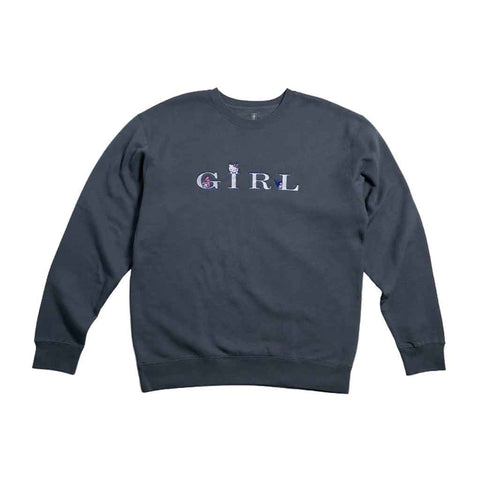 Girl x Sanrio Serif Kitty Crew Neck - Storm