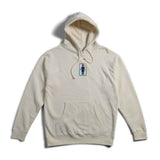 Girl x Sanrio Rainbow Stacked Hoodie - Cream Front
