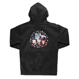 Girl x Sanrio Friends Pullover Hoodie - Black