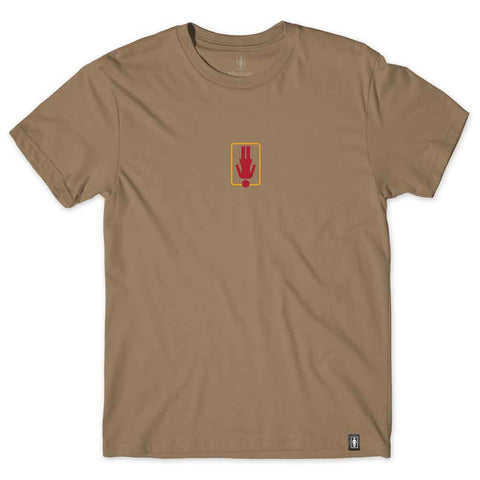 Girl Oops Tee - Saddle