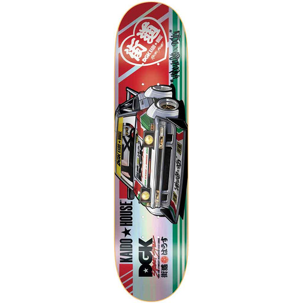 DGK x Kaido House Raceway 8.25" Deck - Rainbow Prismatic