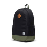 Herschel Seymour Backpack - Black/Four Leaf Clover Side