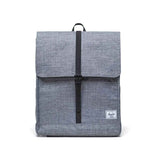 Herschel City Backpack - Raven Crosshatch Front