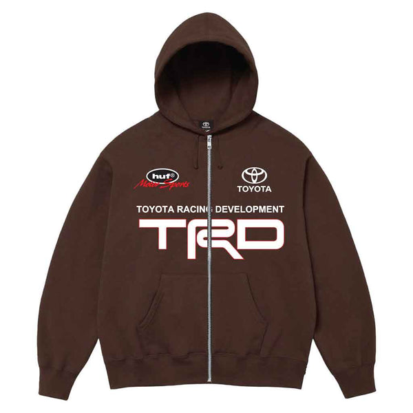 Huf x Toyota TRD Motor FZ Hoodie - Brown