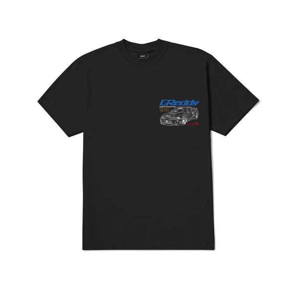 Huf x Greddy Diagram S/S Tee - Black