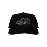 Huf x Greddy Diagram Snapback - Black