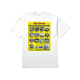 Huf x Greddy Tour S/S Tee - White Back