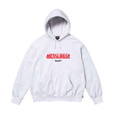 Huf x MGS  MGS1 P/O Hoodie - Heather Grey Front