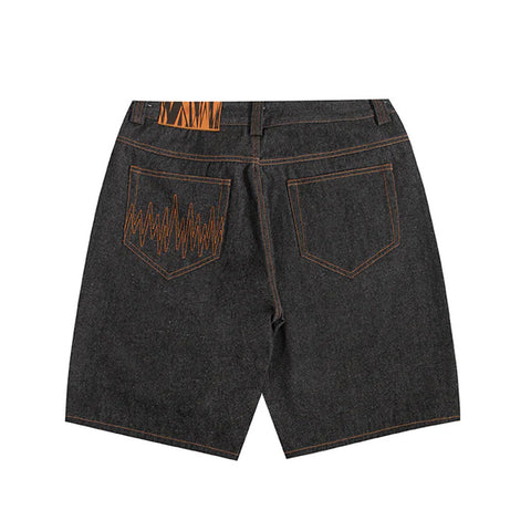 The Hundreds Folsom Denim Shorts - Black