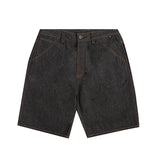 The Hundreds Folsom Denim Shorts - Black Front