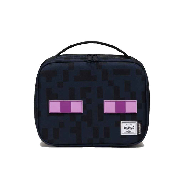 Herschel x Mine Craft Pop Quiz Lunch Box Little - Enderman