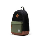 Herschel Heritage Backpack - Black/4Leaf Side
