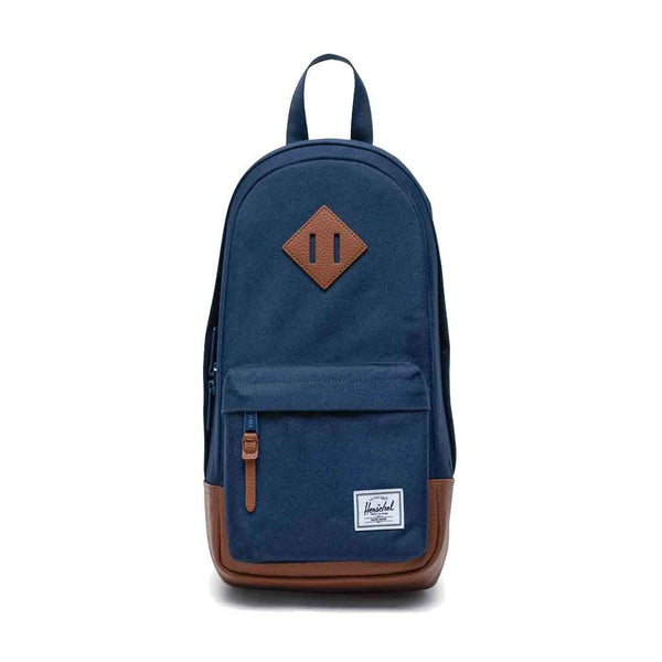 Herschel Heritage Shoulder 8L Bag - Navy/Tan