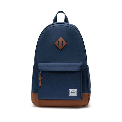 Herschel Heritage Backpack - Navy/Tan Front
