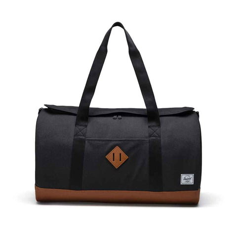 Herschel Heritage Duffel Bag - Black/Saddle