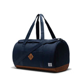 Herschel Heritage Duffel Bag - Navy/Saddle Side
